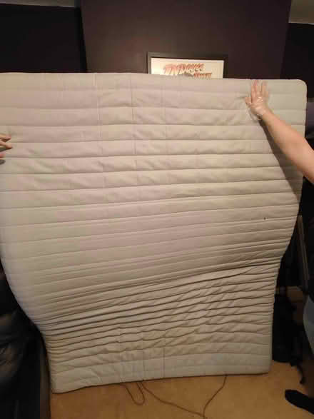 Photo of free IKEA King Size Mattress, brilliant condition, no marks. (Riddlesden BD20) #1