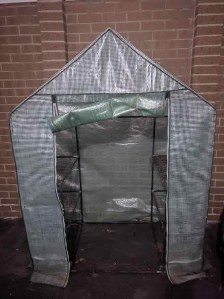Photo of free Aldi walk-in greenhouse (Mitcham) #1