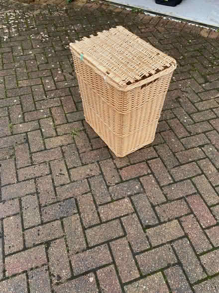 Photo of free Wicker laundry basket (Combe Down) #2