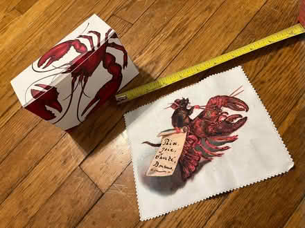 Photo of free Lobster Box & Fabric (Town of Newburgh) #1