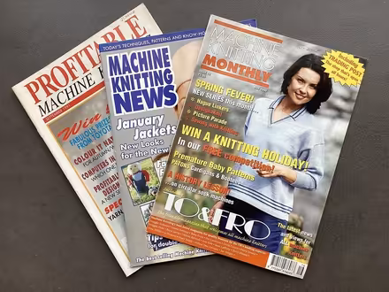 Photo of free Machine knitting magazines (Hoylandswaine S36) #1