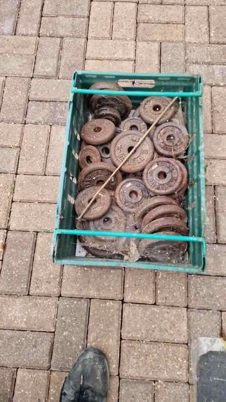 Photo of free Iron weights (Pilgrims' Hatch CM15) #1