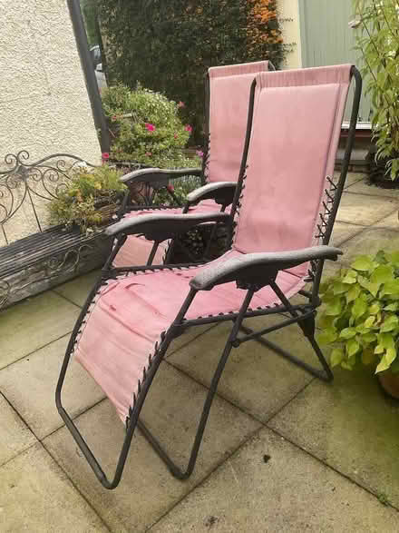 Photo of free 2 x recliner sun beds. (Witherslack LA11) #1