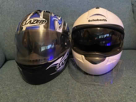 Photo of free 2x Motorcycle Crash Helmets (Fratton) #2