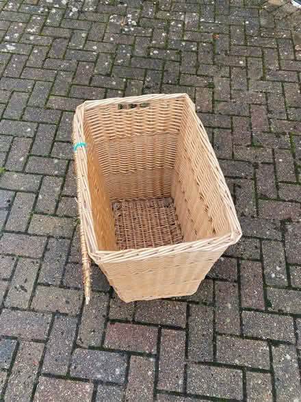 Photo of free Wicker laundry basket (Combe Down) #1