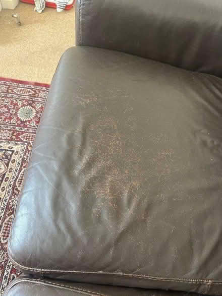 Photo of free 2x brown sofas (BH12 wallisdown) #3