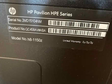 Photo of free computer, HP, elderly (UpperWest Side) #2