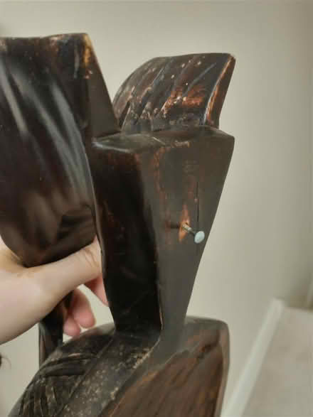 Photo of free Hand-carved wooden mask ornament (Strood ME2) #2
