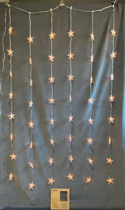 Photo of free Christmas Star Light Curtain (Boldmere B73) #1