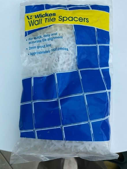 Photo of free Tile spacers (Warminster BA12) #2