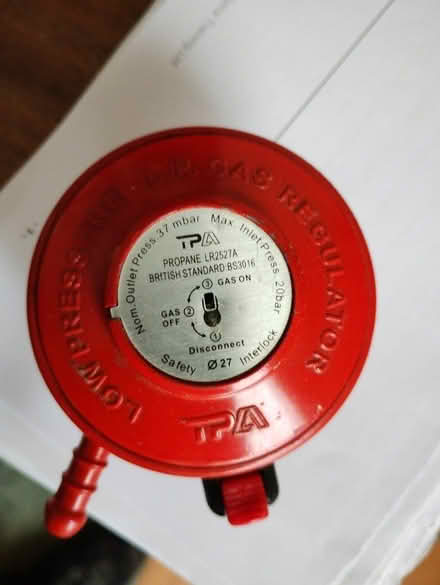 Photo of free Gas regulator (Aldwick PO21) #1