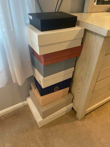 Photo of free Designer shoe boxes (empty) (Chantilly, VA) #1