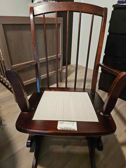 Photo of free Rocker and ottoman, No cushions (Logan Circle / Shaw) #1