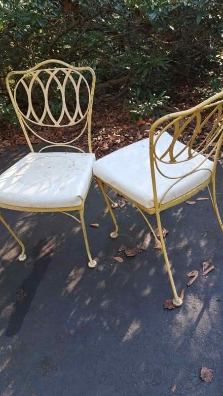 Photo of free Wrought Iron Outddoor Chairs (Fairfax Station) #2