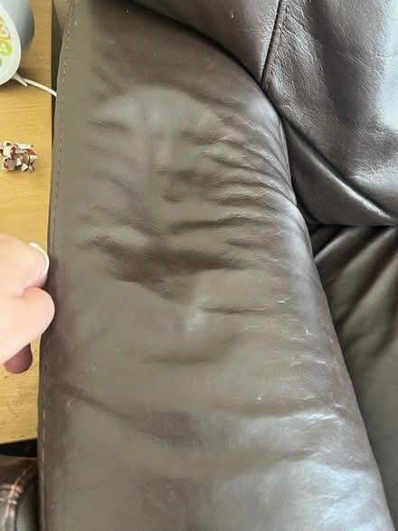 Photo of free 2x brown sofas (BH12 wallisdown) #4