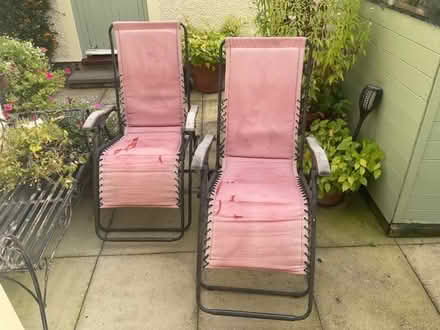 Photo of free 2 x recliner sun beds. (Witherslack LA11) #3