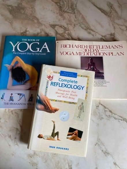 Photo of free Yoga and reflexology books (Stirchley TF4) #1