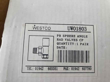 Photo of free Radiator Valve (new condition) (Kenton NE3) #2