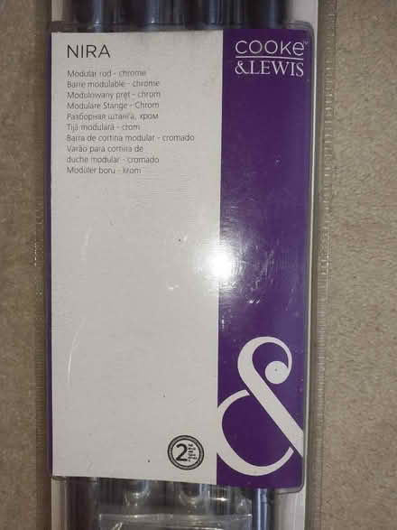 Photo of free Shower curtain rail set, brand new (Chew Stoke BS40) #3