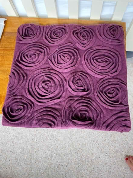 Photo of free Purple cushion cover (Fen Drayton CB24) #1
