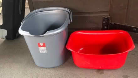 Photo of free Plastic bucket & Bowl (Catcliffe S60) #1