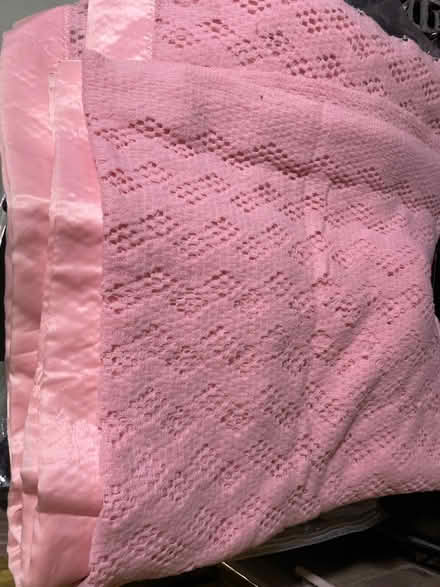 Photo of free Large pink blanket (Fen Drayton CB24) #1