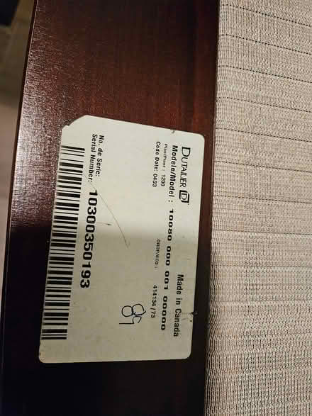 Photo of free Rocker and ottoman, No cushions (Logan Circle / Shaw) #3