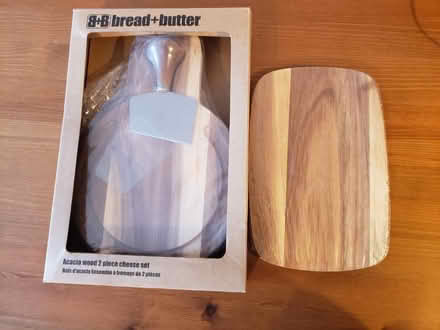 Photo of free 2 wooden cheese boards (Lewisham SE13) #1
