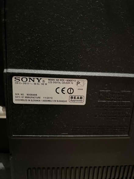 Photo of free Sony Bravia Plug-In TV (Holland Park W11) #2