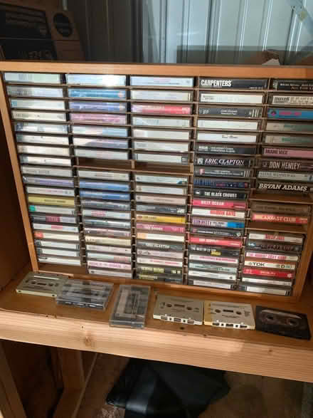 Photo of free CDs plus racks (South Brunswick Fresh Ponds) #1