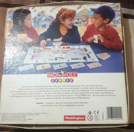 Photo of free Junior Monopoly Game (Boston Manor, W7) #2