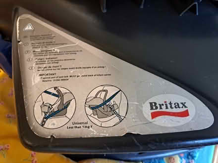 Photo of free Baby car seat (Underbarrow LA8) #2