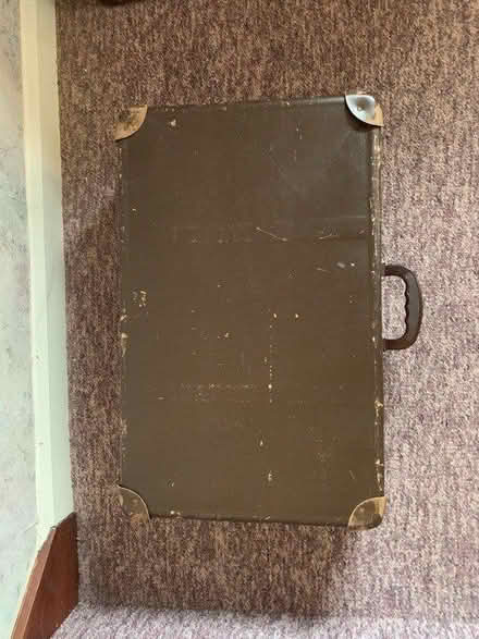 Photo of free 2 old suitcases - one broken hinge (Yeovil) #2