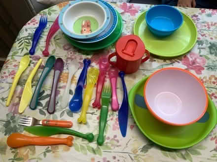 Photo of free Plates, bowls and cutlery for children (The Grange EH9) #1