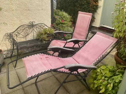 Photo of free 2 x recliner sun beds. (Witherslack LA11) #2