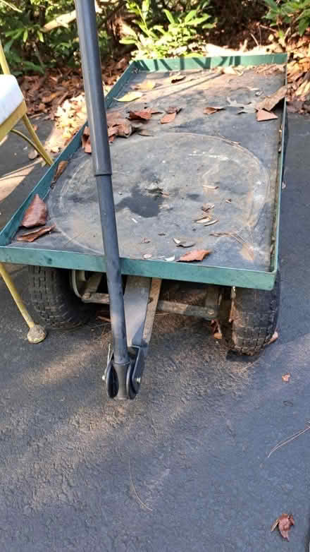 Photo of free Metal Garden Wagon (Fairfax Station) #2