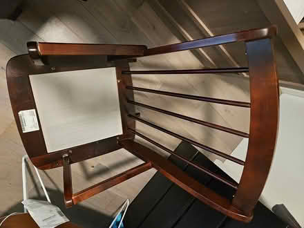 Photo of free Rocker and ottoman, No cushions (Logan Circle / Shaw) #2