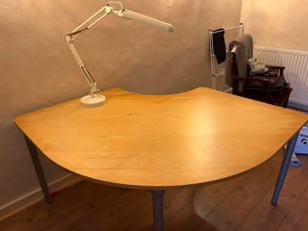 Photo of free Ikea curved desk/ worktop (Hilperton BA14) #1