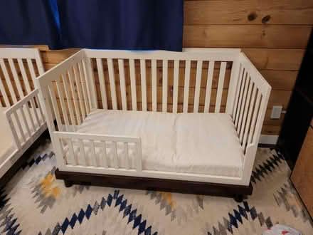Photo of free 2 convertible cribs w/ mattresses (Clinton Corners) #2