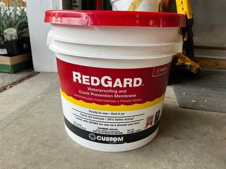 Photo of free RedGard waterproofing (Magnolia) #1