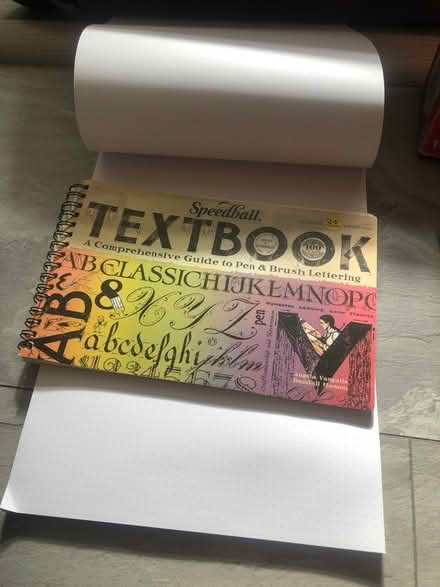 Photo of free Calligraphy text book and dot pad (Deptford SE8) #1