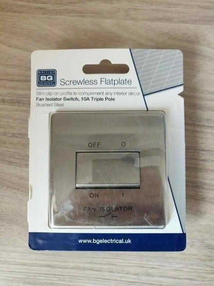 Photo of free Screwless 3 Pole Fan Isolator (Didcot OX11) #1