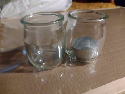 Photo of free Little glass yogurt pots (Shiregreen S5) #1