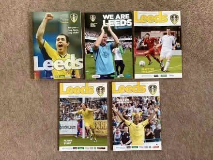 Photo of free Leeds United programmes (Stanks LS15) #1