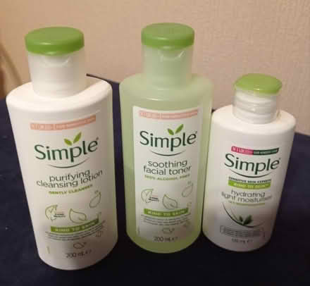 Photo of free Simple skin care products (Osmaston DE24) #1