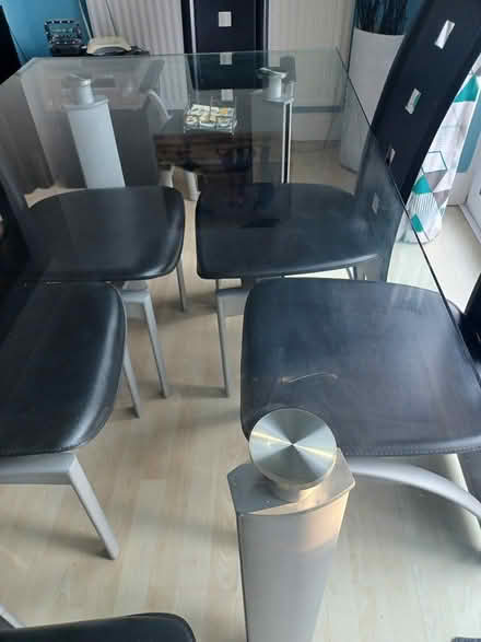 Photo of free Glass dining table & 6 chairs (Portchester PO16) #4