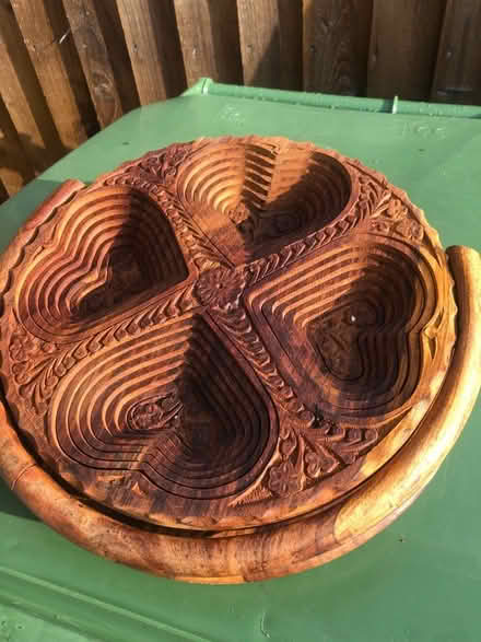 Photo of free Wooden collapsible fruit bowl (Abingdon OX14) #2