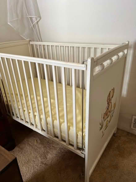 Photo of free Vintage off white crib (266 Sausalito St, Corte Madera) #3