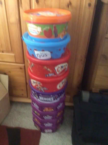 Photo of free Empty Sweet Tubs. (Colnbrook SL3) #1