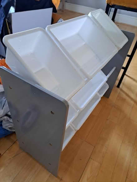 Photo of free Storage box shelving unit (East Dulwich SE22) #2